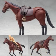 horse Model brown Figma for 1:12 figure (Wrinkle Box)