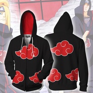 NARUTO Organization Xiao Uchiha Itachi Dry Persimmon Ghost Shark Zipper Cardigan Akatsuki Akatsuki C