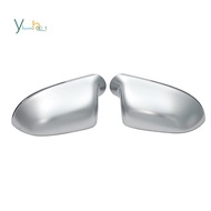 Car Wing Mirror Caps Matt Chrome Mirror Cover Rearview Side Mirror Cap  for  A4 S4 B8 A6 C6 09-11,A3