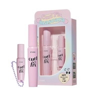 ETUDE [Etude Official] Curl Fix Mascara Black & Mini Key Chain Set Mascara Waterproof Black Curl Kee