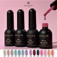 Didier Lab Gel Polish Brillant with Sparkling Platinum Hue Available In 20 Colours