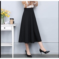 Available in big size Long skirt (79-80cm)||Well-tailored fabric designs||Women's long flared skirt,