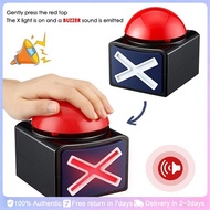 Game answer buzzer buzzer alert sound play button with light trivia quiz buzzer game