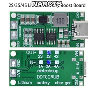 NARCIS Step Up Board Multi-Cel Type-C To 8.4V 12.6V 16.8V Li-Ion Charger Lithium Battery Charging