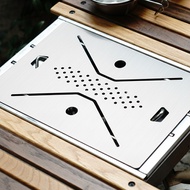 CAMP15 : Chielder Cover Plate for Snow Peak GS-450/Stove/TNR Burner Camping Equipment