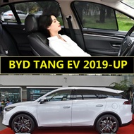 Magnet Car Window Sunshade for BYD Tang EV 2019-up Car Curtains Anti-Mosquito Car Sunshade UV Protec