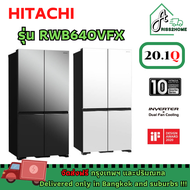 HITACHI RWB640VFX R-WB640VFX French Bottom Freezer Series ตู้เย็นฮิตาชิ  ขนาด 20.1 คิว