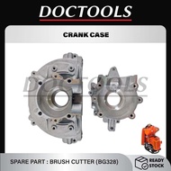 SPARE PART BG328 : CRANK CASE/CYLINDER CRANKCASE 36MM MESIN RUMPUT PARTS BG328 STIHL FR3001 3000