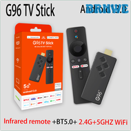 BRNWE 2024 G96 ATV Mini TV Stick Android13.0 Allwinner H313 google OTT TV BOX Support 8K Video 4K BT5.0 Voice Remote Smart TV Stick BRWWN