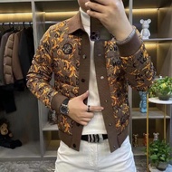 ✨2025✨ Kot untuk Jaket Lelaki Trendy Cotton Clothing Men's  European Goods Casual Thin Top Lapel New