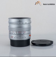 Leica Summilux-M 50mm/F1.4 Pre-A Silver Lens Yr.1999 Germany 11856 #12061