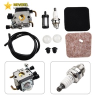 [NEVERTL] Air Filter Carburetor Kit For HT75 FS80R FS85 HS80 FS74 C1Q-S66