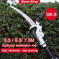 Sk5 High Altitude Prunning Shears Cutter Tree Branch Pruning Saw Gergaji Pokok Tinggi Gunting Dahan 