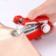 HOT SALE Red Mini Sewing Machines Needlework Cordless Hand Held Clothes Portable Sewing Machines Handwork Tools AccessoriesBest