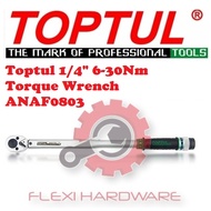 Toptul 1/4" 6-30Nm Torque Wrench ANAF0803