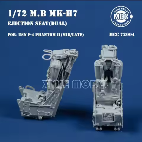 MCC 3D Resin Printing 7 2004/5 1/72 Martin Baker MKH7 Ejection Seat Navy/Air Force