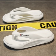 Slippers for men kasut selipar lelaki viral 2023 new fashion style casual outdoor non-slip beach shoes indoor house bathroom bath men's flip-flops