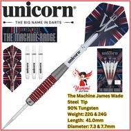 Unicorn Dart Steel Tip Dart James Wade The Machine 90% Tungsten (22G & 24G)