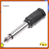 [Fx] 635mm 1/4 Inch Dual Track to 35mm Stereo Jack Female Audio Converter Adapter