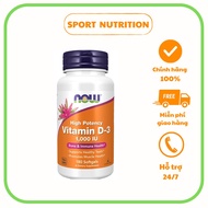 NOW Vitamin D-3 1000IU (25mcg) - d3 pills help support bones and joints and increase resistance