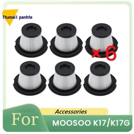 6 PCS HEPA Filter for  K17/K17G Sweeper Accessories Cleaner Parts Replacement