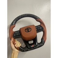 Toyota GR Steering Hermes Forge Carbon alphard vellfire voxy camry hilux steering