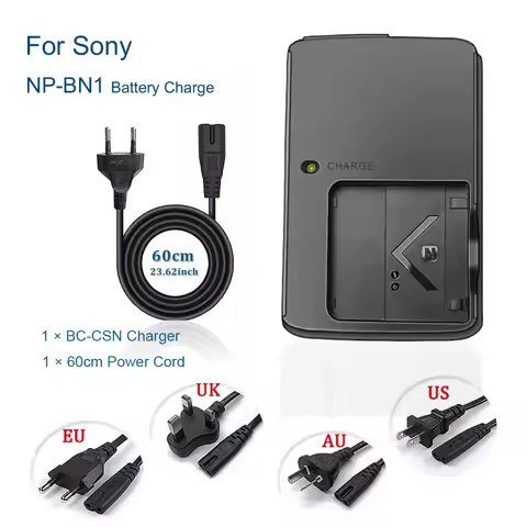 NP-BN1 Charger for SONY DSC-J20 DSC-TF1 DSC-T99 DSC-T110 DSC-TX5 DSC-TX7 DSC-TX9 DSC-TX10 DSC-TX20 D