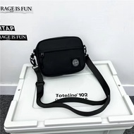 New Shoulder stone islandˉMini Messenger Bag Change Satchel Mobile Phone Personalized Work Clothes S