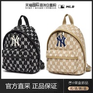 MLBnew กระเป๋าเป้สะพายหลัง2022ใหม่ที่เดินทางมาพักผ่อนแยงกี้ NY วินเทจ Presbyopic การออกกำลังกายของเขาเป้หนึ่งกระเป๋าสะพาย