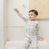 Little Palmerhaus Tencel Kids Pajamas Boy | CHILDREN'S SLEEPWEAR | Tencel Kids Pajamas | Harlow Paja