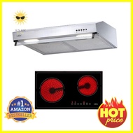 เตาฝัง+เครื่องดูดควัน MEX HVH632N+2950X60HOB+HOOD MEX HVH632N+2950X60 **ทักแชทได้ค่ะ ยินดีบริการ**