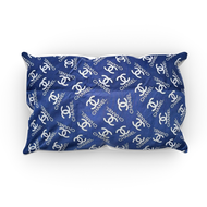 Punda ng Unan Pillowcase with Zipper Makapal - Large 17 x 23 inches Semi Canadian Cotton Blue CHNL