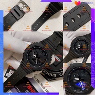 🔥GM110 RB-2AJF  AutoLight Ga-110 Rainbow Jam Tangan Lelaki Viral Analog Digital Copi Ori 1:1 MTG TMJ