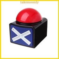 TAK Game Answer Buzzer Alarm Button With Sound Light Trivia Quiz Got Talent Buzzer