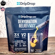 DripDrop _ ORS Dehydration Relief Fast Electrolyte Powder 32 Sticks อิเล็กโทรไลต์ แบบผง เกลือแร่