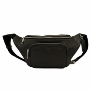 [全新] COACH TRAVIS 35 SIGNATURE 中性男款兩用胸前腰包(黑)