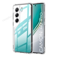 Camon40Pro เคสใสสำหรับ Tecno Camon 40 Pro Camon40 Camon40Pro 40Pro 5G 4G 2025เคสมือถือโปร่งแสงซิลิโค