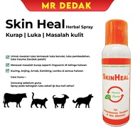 Skin Heal Herbal Spray | Spray Luka Kucing & haiwan lain/Animal Herbal Spray Rawatan Luka haiwan100m