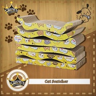 Free Catnip Cat Scratcher Cardboard Board Cat Scratcher/ Cat Scratcher