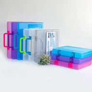 [SG Stock] A4/B4 PP Transparent Box File | File Organiser | Storage Box | Document Folder