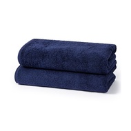 100% Cotton 70CM X 140CM NAVY BLUE tuala mandi HOTEL BATH TOWEL 400G / 500gram Quick drying 32 singl