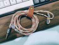 8絞粗7N純單晶銅混單晶銀 MMCX for AKG/Campfire/JVC/Shure/Westone/SONY