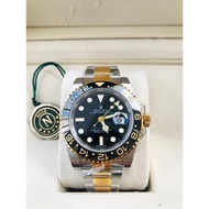 INKJRolex G.M.T IIAutomatic Watch Size40mm switzerland3186 movement Tone18kGold Model116713-LN-78203