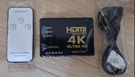 4K 超高清 HDMI 切換器