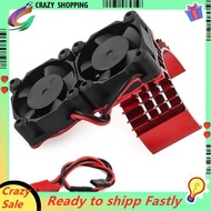 For RC Car Accessories 3650 3660 3670 Motor Fans 540 Motor Cooling Fan Upgrade Kit