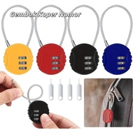 / Luggage Lock / Number Luggage Lock 3-digit luggage combination lock