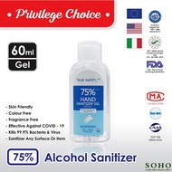60ml 75% Hand Alcohol Sanitizer