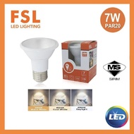 FSL Par20 LED Bulb 7w / 6500k / 3000k