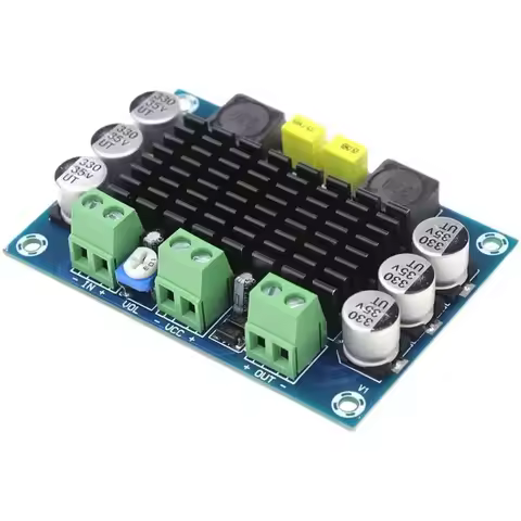 XH-M542 Mono 100W Digital Amplifier Board TPA3116D2 Digital Audio Amplifier Board 12-26V