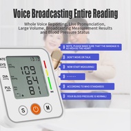 Fully Automatic Arm Digital Blood Pressure Monitor Auto Power-off Blood Pressure Cuff with a Larger 